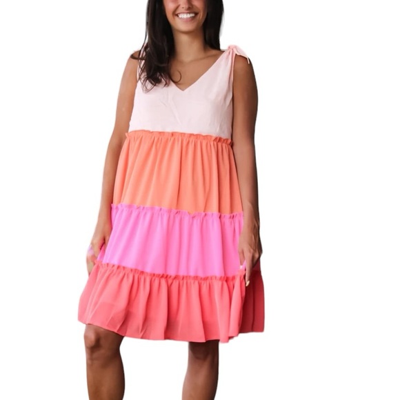 Dresses & Skirts - NWOT Hailey & Co Colored Block Dress